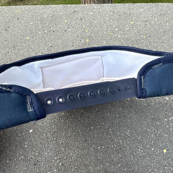 Vintage Ford Motorsport Visor Hat Cap Golf Patch Automotive Snapback 80s - Picture 3 of 7